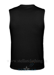 Men’s  Black LS Back