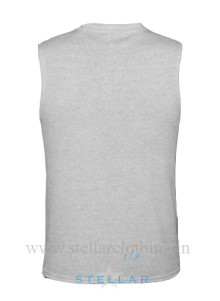 Men’s Grey Milange LS Back
