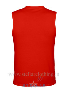 Men’s  Red LS Back