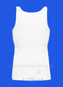 Women’s Tank Top White Back