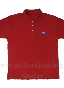 Embroidered Polo T-Shirt