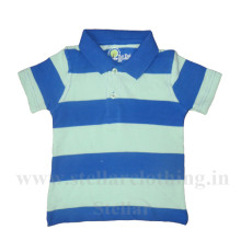 Yarn Dyed Polo T-Shirt