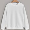 Premium Heavyweight Plain White Sweatshirt