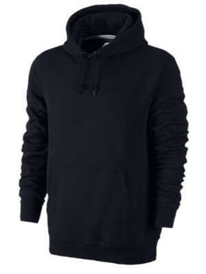 Premium Fleece Everyday Hoodie – Jet Black